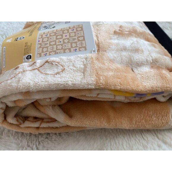 Disney Winnie The Pooh Piglet Preschool Toddler Throw Blanket 40 X 50” NEW - Picture 9 of 13